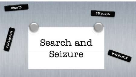  What is a seizure? Unreasonable Seizures and Reasonable Seizures